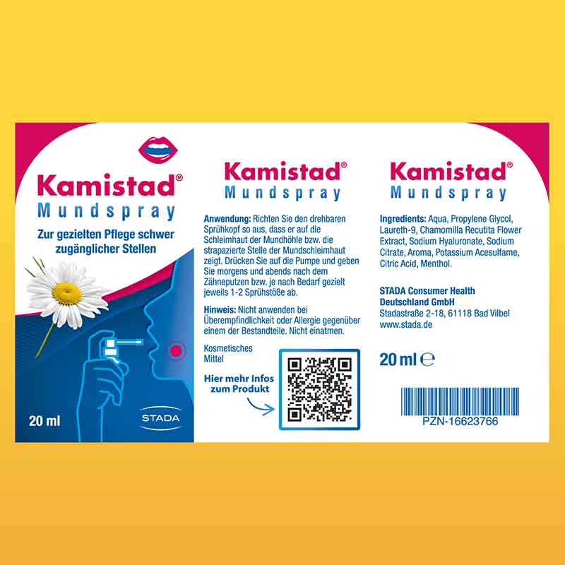 Kamistad Mundspray 20 ml Spray