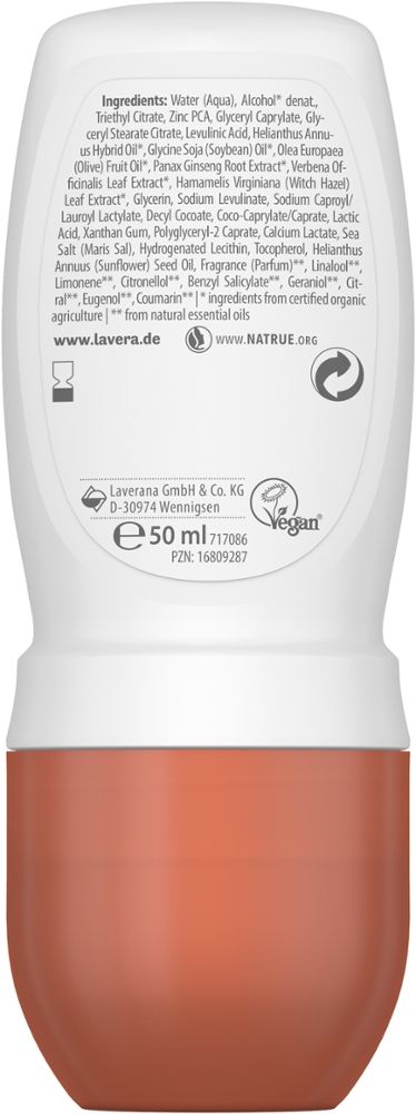 lavera NATURAL & STRONG Deo Roll-on  50 ml Körperpflege