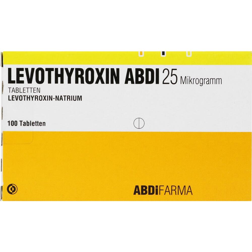 LEVOTHYROXIN ABDI 25 Mikrogramm 100 St Tabletten
