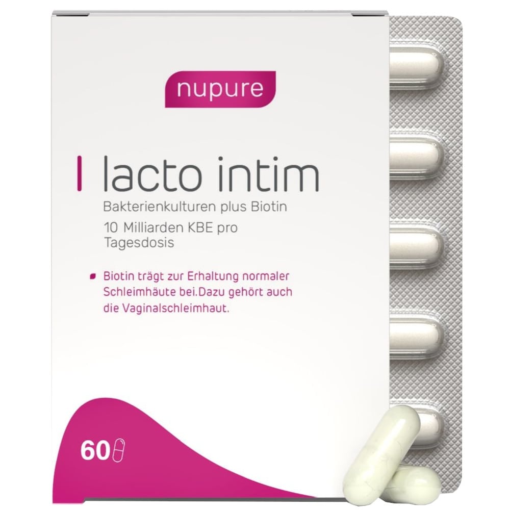 nupure lacto intim 60 St Kapseln magensaftresistent