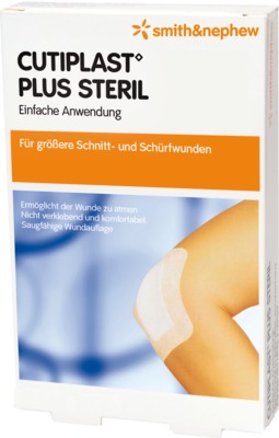 CUTIPLAST Plus steril 7,8x10 cm Verband 1 St Verband