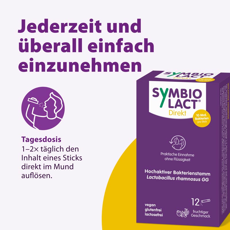 SYMBIOLACT Direkt 12X2 g Pulver