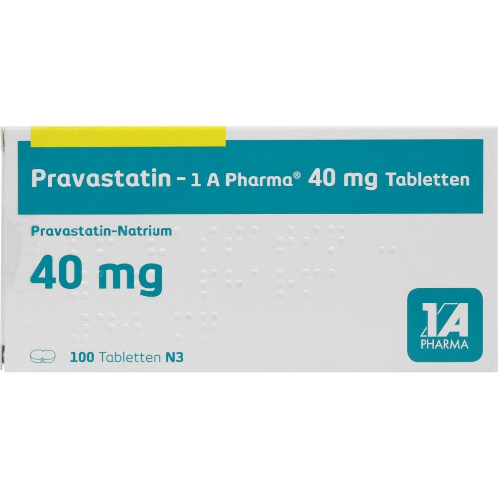 Pravastatin-1 A Pharma 40mg 100 St Tabletten