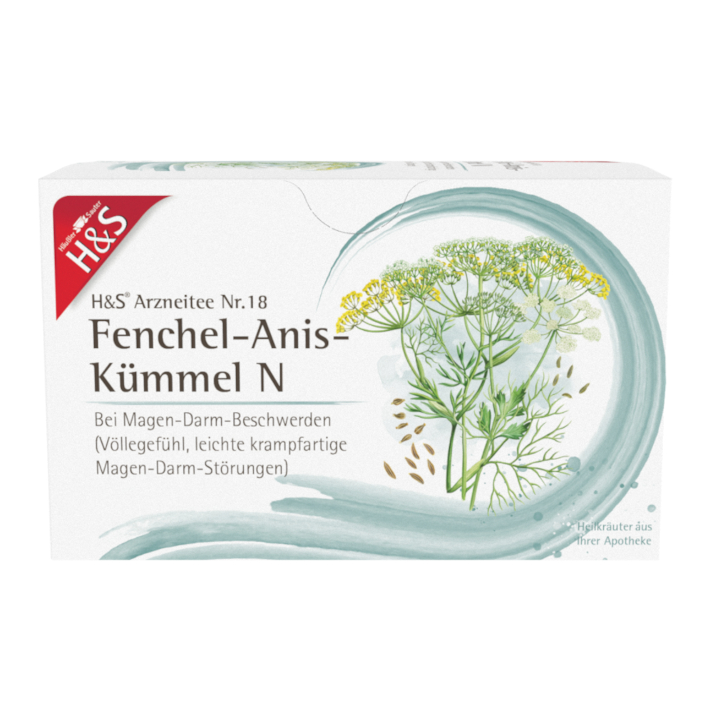 H&S Arzneitee Fenchel-Anis-Kümmel N 20X2.0 g Filterbeutel