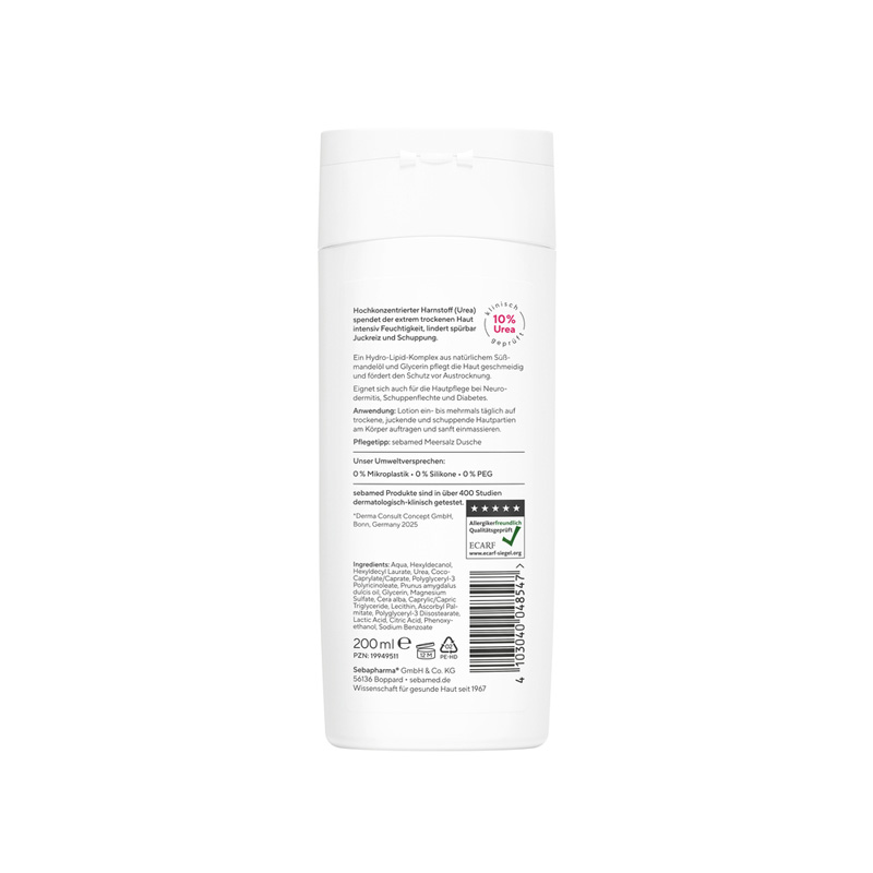 sebamed AKUT LOTION Urea 10% 200 ml Lotion