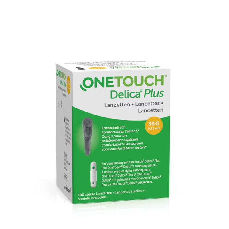 ONE TOUCH Delica Plus Lanzetten 100 St Lanzetten