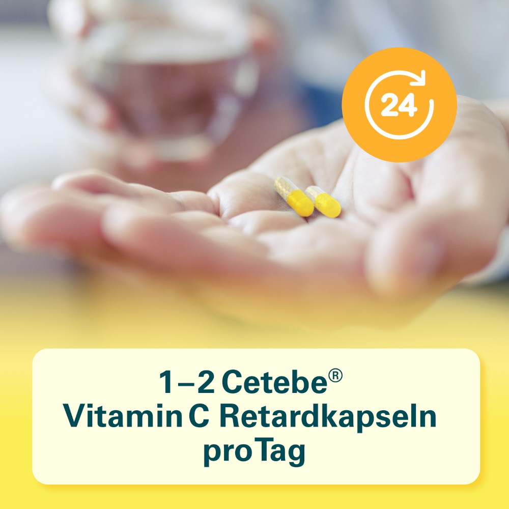 CETEBE Vitamin C 500 mg 30 St Hartkapseln