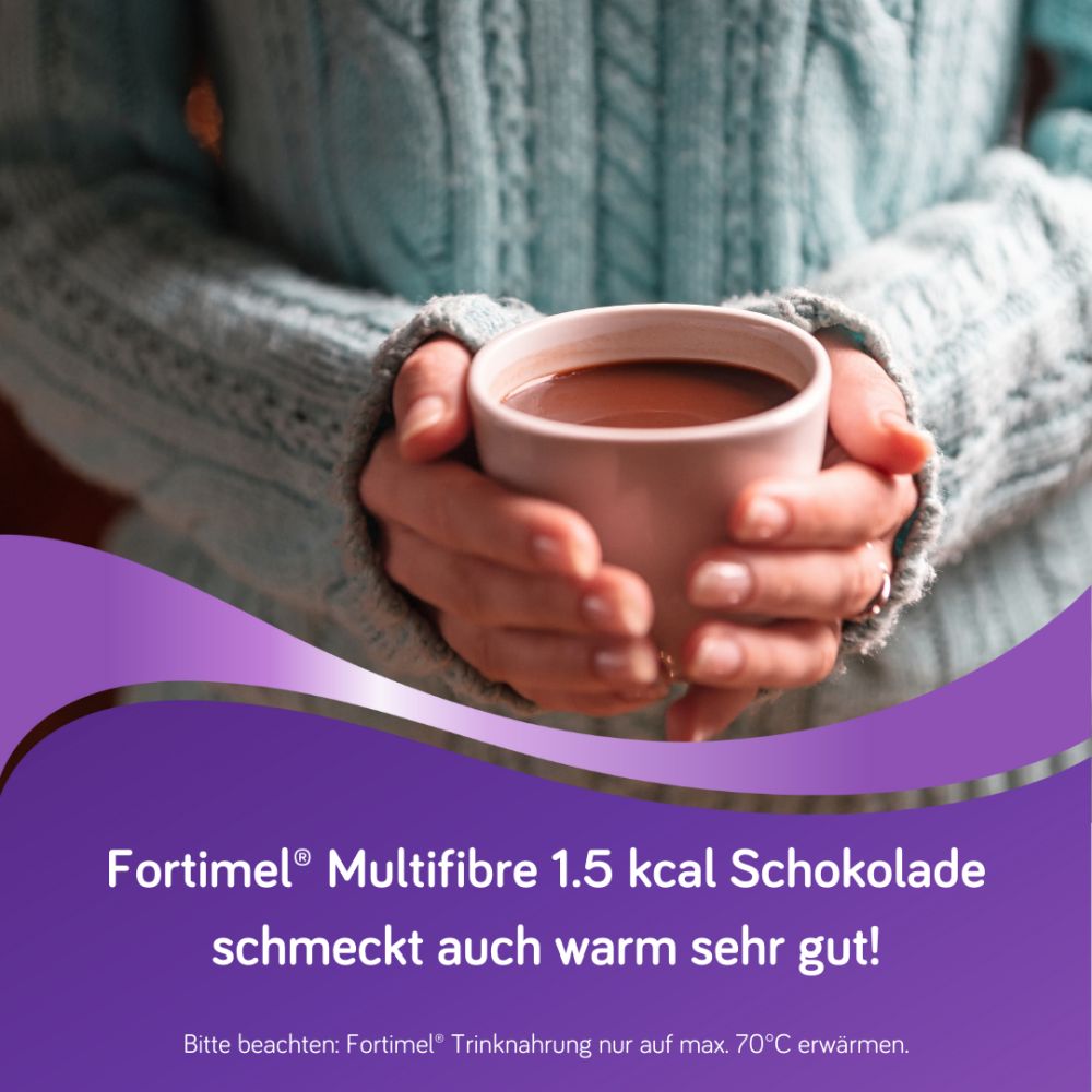 Fortimel Multifibre 1.5 kcal Schokoladengeschmack 32X200 ml Flüssigkeit