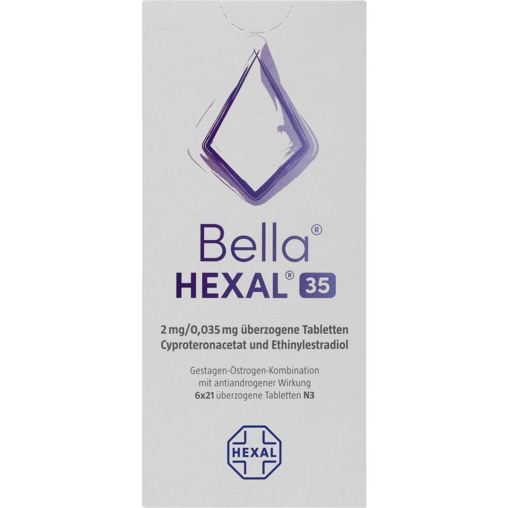 Bella HEXAL 35 6X21 St Überzogene Tabletten