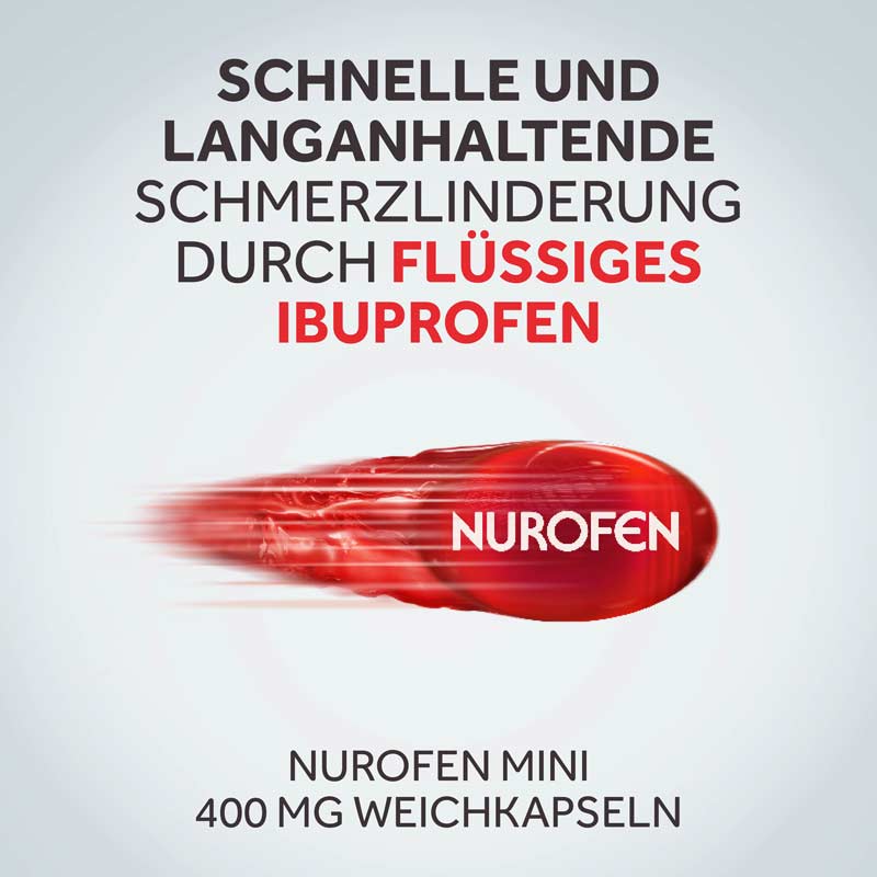 NUROFEN MINI 400 mg 20 St Weichkapseln