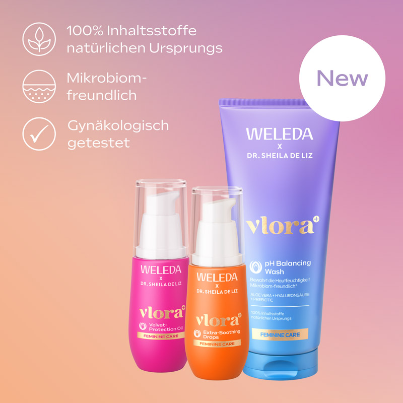 WELEDA vlora ph Balancing Wash 200 ml Körperpflege