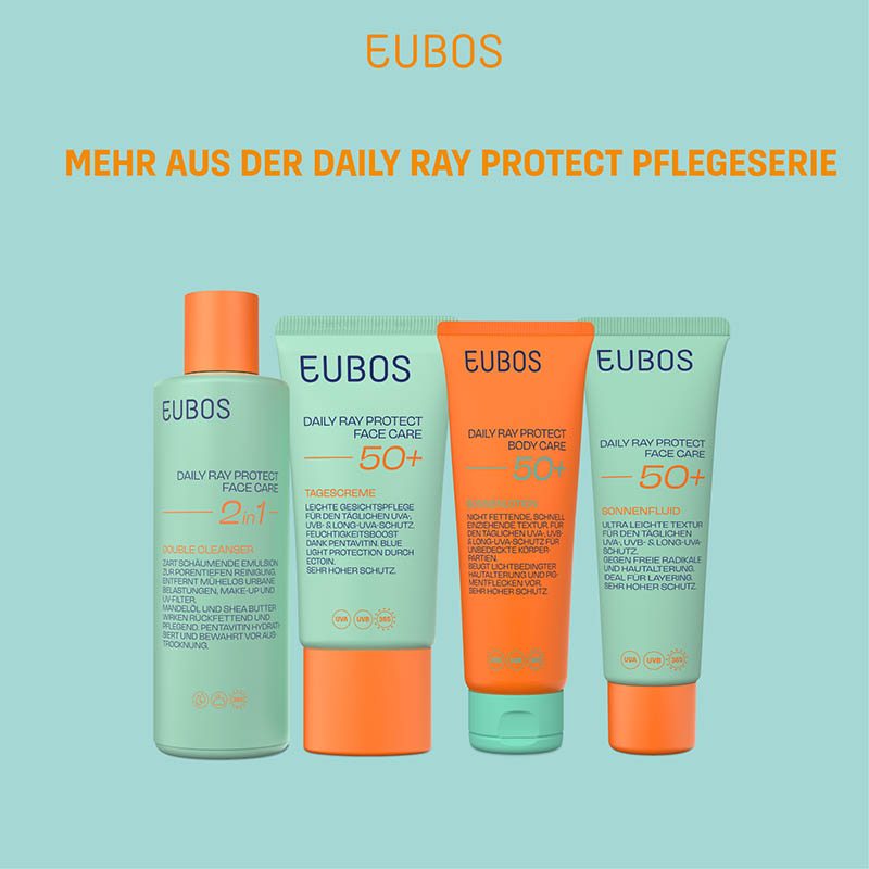 EUBOS DAILY RAY PROTECT FACE CARE 50+ TAGESCREME 50 ml Tagescreme