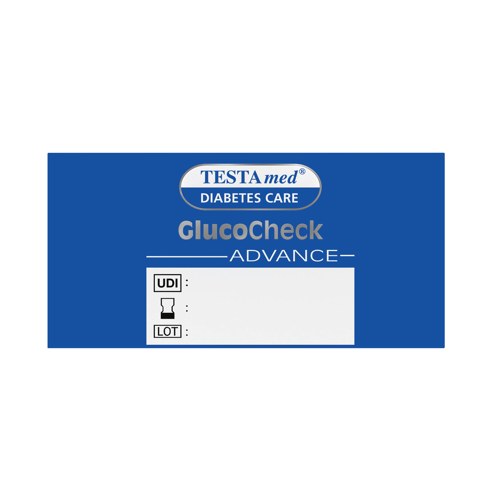 TESTAmed Glucocheck ADVANCE  1 Packung Kombipackung