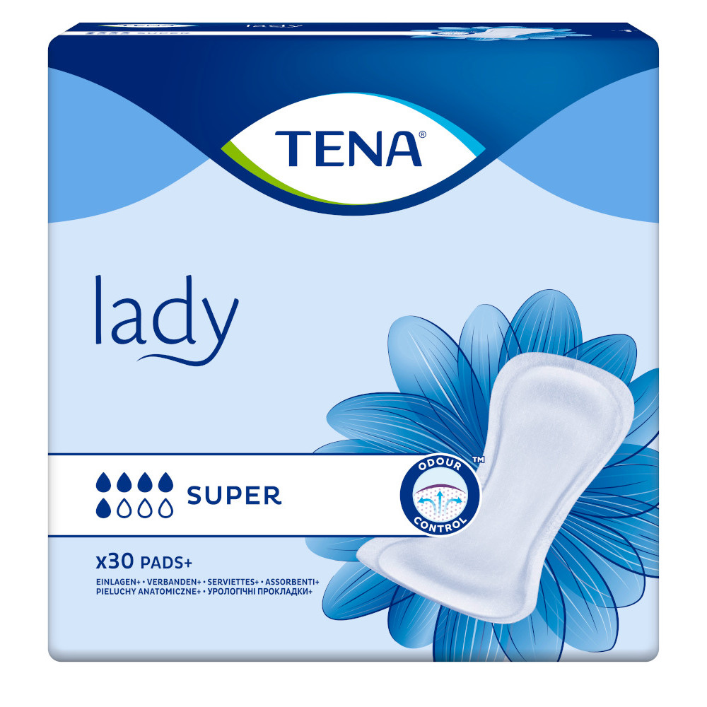 TENA Lady Super Inkontinenz Einlagen 30 St