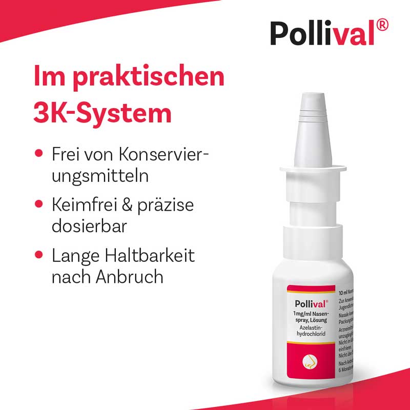 Pollival 1 mg/ml Nasenspray, L&ouml;sung  10 ml Nasenspray