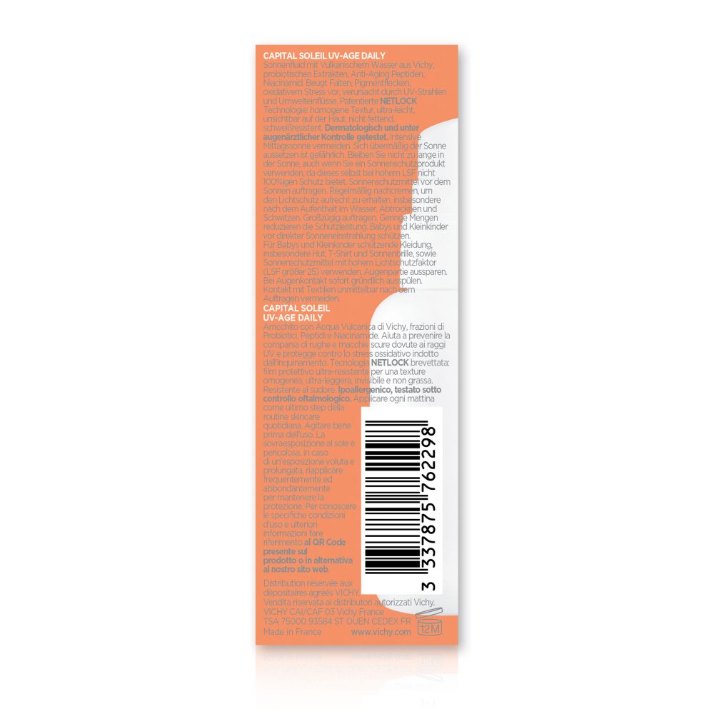 CAPITAL SOLEIL UV-AGE DAILY GETÖNT  40 ml Flüssigkeit