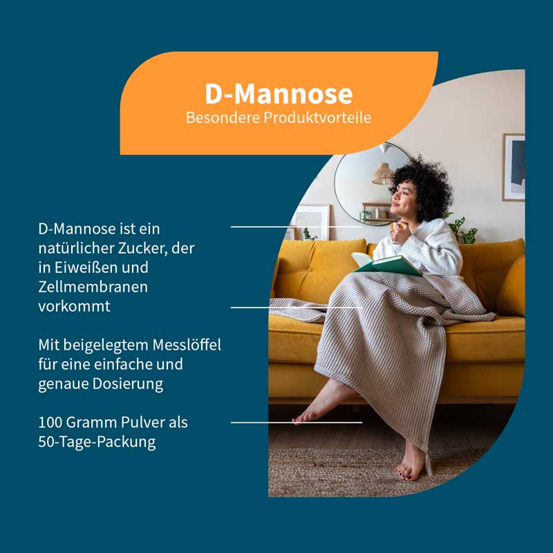NatuGena D-Mannose 100 g Pulver