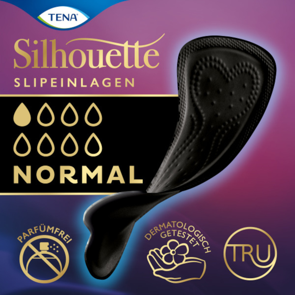 TENA Silhouette NOIR SLIPEINLAGEN NORMAL 10X26 St