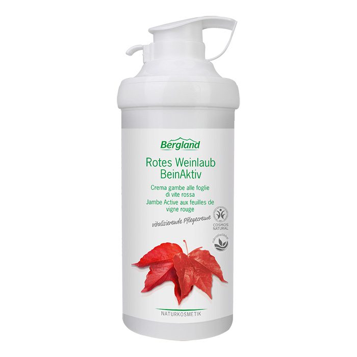 Bergland ROTES WEINLAUB BeinAktiv 500 ml Creme
