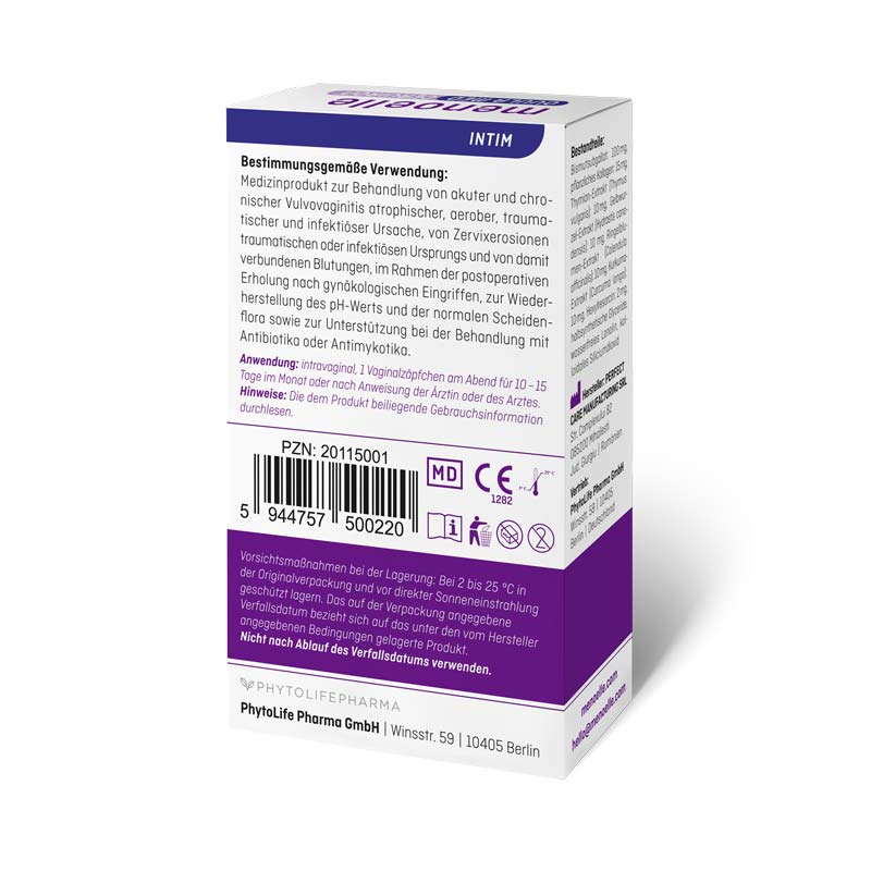 menoelle OVULA med CERVIRON 10 St Vaginalovula