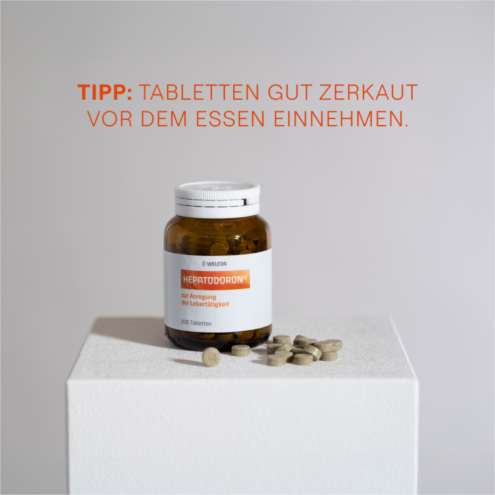 WELEDA HEPATODORON  200 St Tabletten