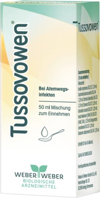 TUSSOVOWEN Tropfen zum Einnehmen 50 ml Mischung