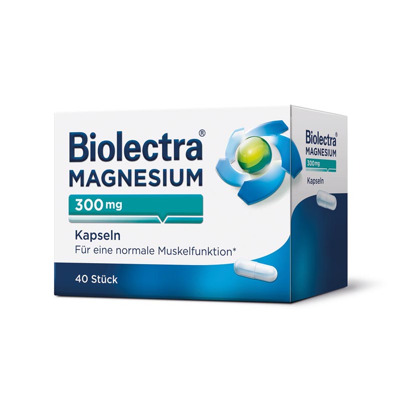 Biolectra MAGNESIUM 300mg 40 St Kapseln