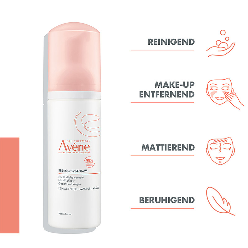 Avène REINIGUNGSSCHAUM  150 ml Schaum
