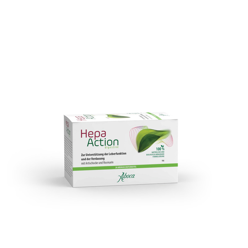 Hepa Action mit Artischoke und Rosmarin TEE 20X1.8 g Filterbeutel
