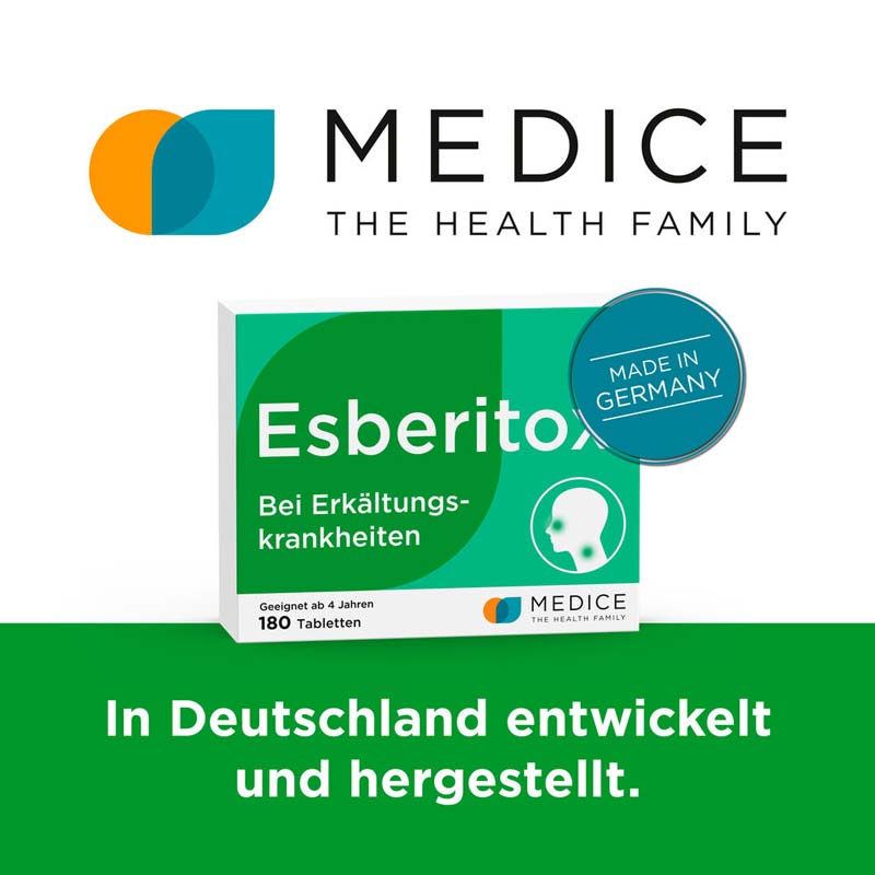 Esberitox Tabletten bei Erkältungskrankheiten  180 St Tabletten