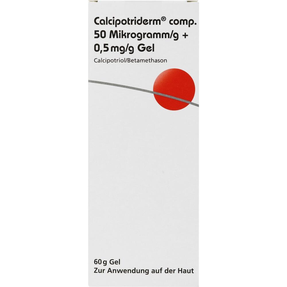 Calcipotriderm comp. 50 µg/g + 0,5 mg/g 60 g Gel