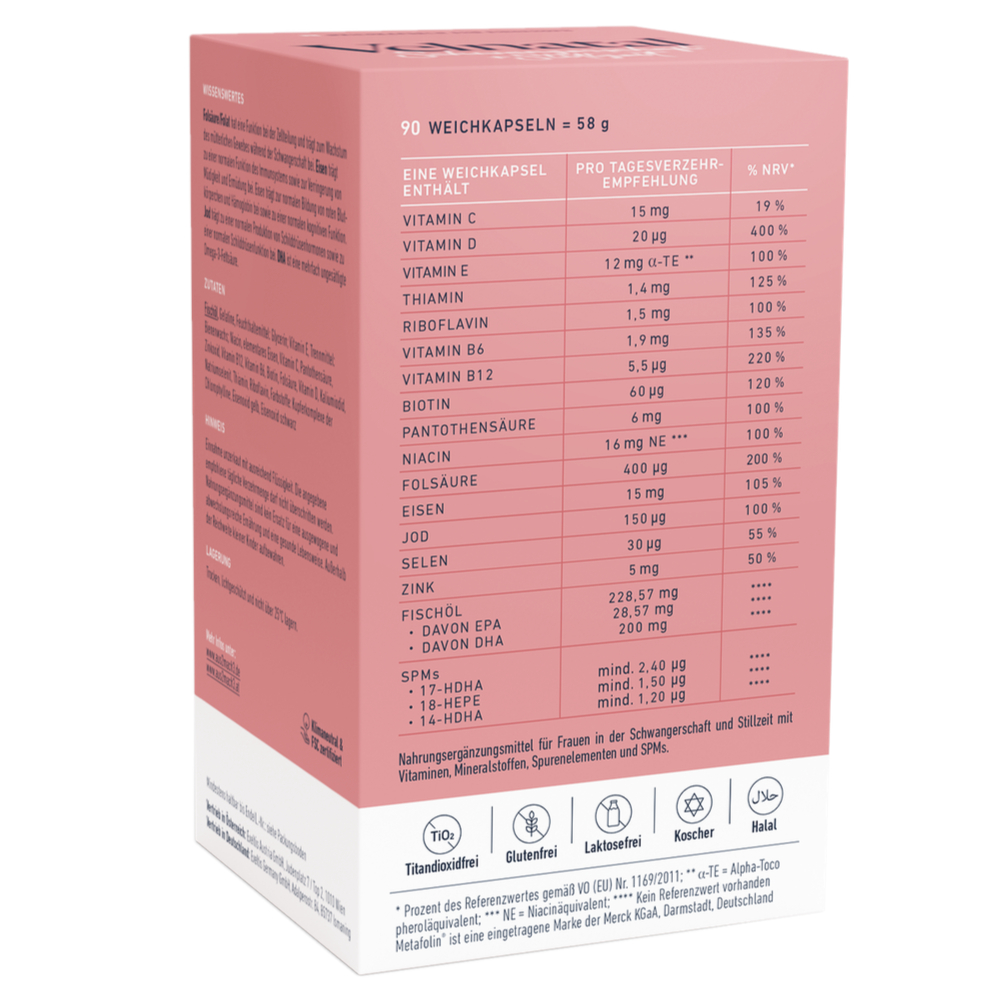 Velnatal 2 Schwangerschaft und Stillzeit 30 St Weichkapseln
