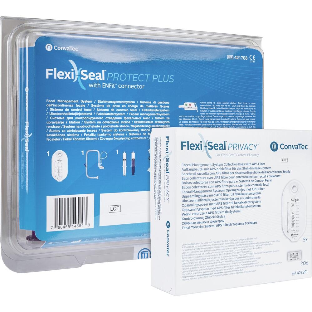 Flexi-Seal Protext Plus Privacy Auffangbeutel 5 St Beutel