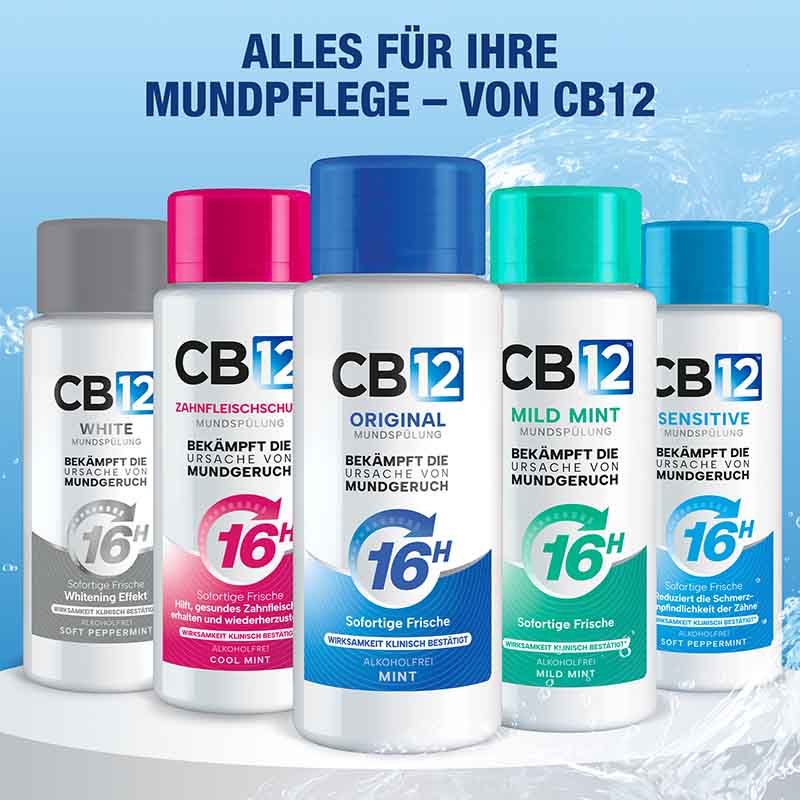 CB12 WHITE MUNDSPÜLUNG 500 ml Spüllösung