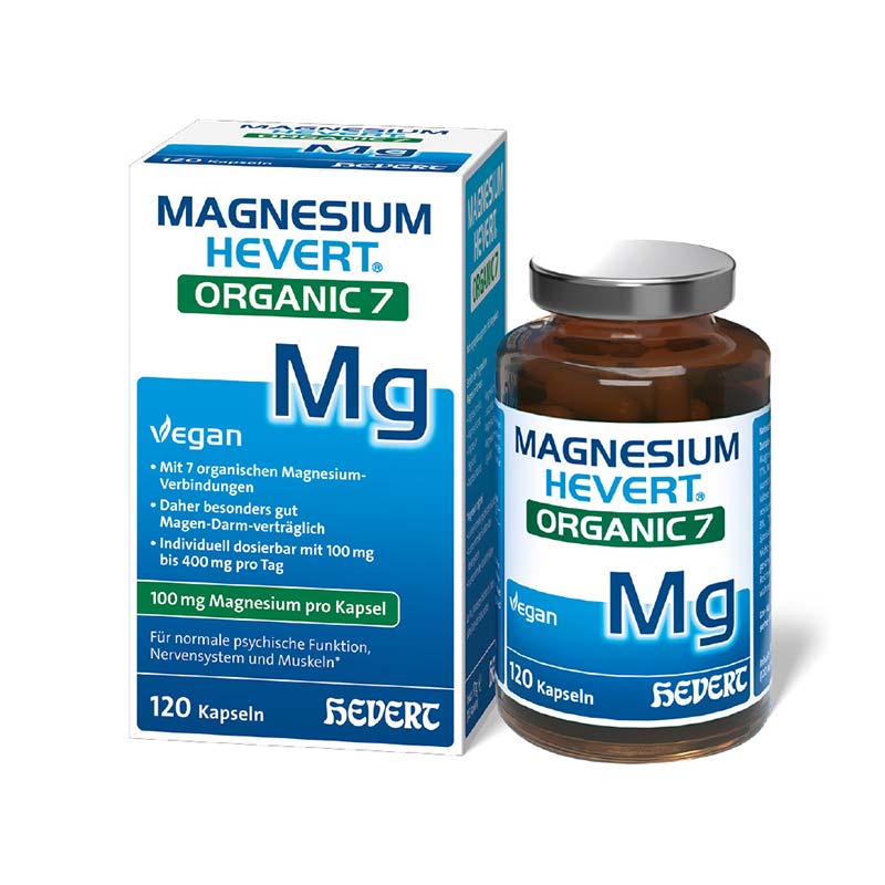 MAGNESIUM HEVERT ORGANIC 7 120 St Kapseln