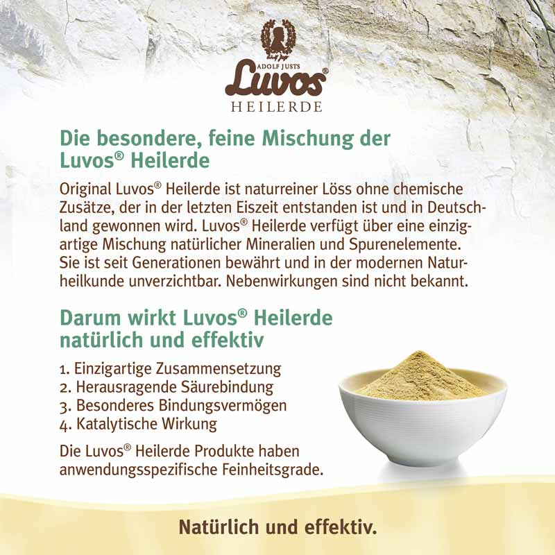 Luvos HEILERDE ultrafein 380 g Pulver