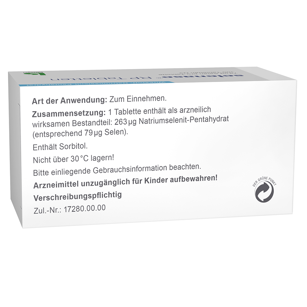 SELENASE RP Tabletten 100 St Tabletten