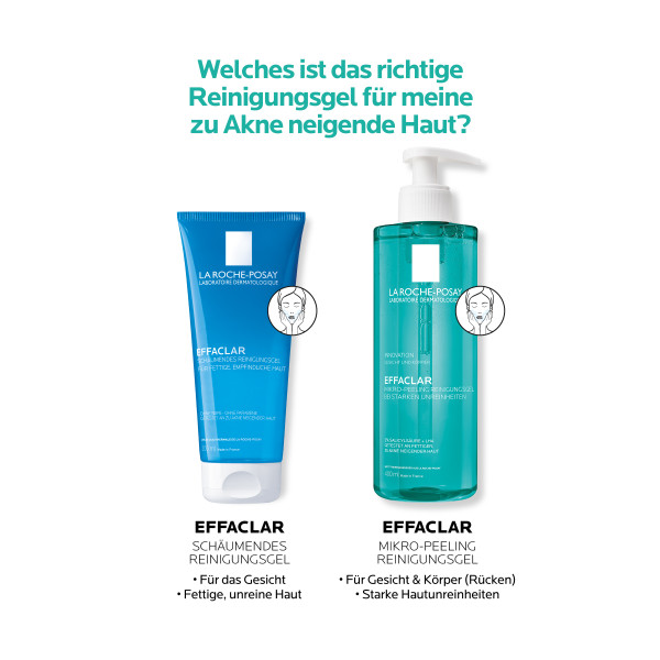 LA ROCHE-POSAY Effaclar Mikro-Peeling Reinigungsgel 400 ml Gel