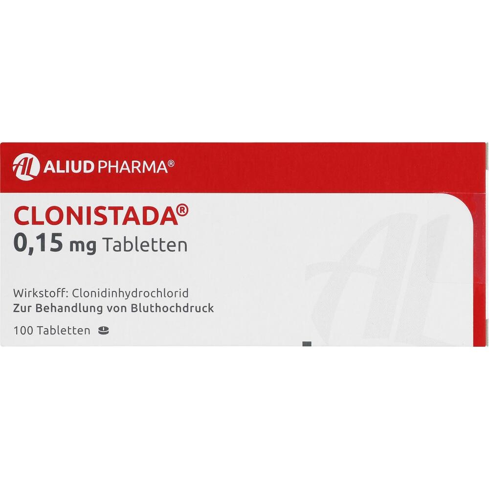 CLONISTADA 0,15 mg Tabletten ALIUD 100 St Tabletten