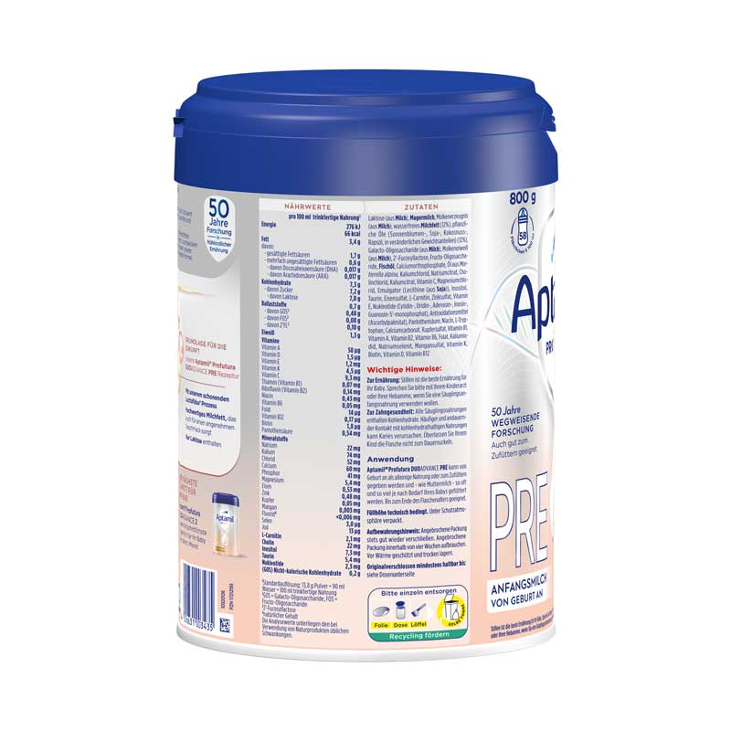 Aptamil PROfutura DUOADVANCE PRE 800 g Pulver