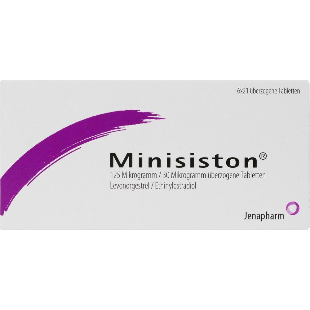 Minisiston 6X21 St Überzogene Tabletten
