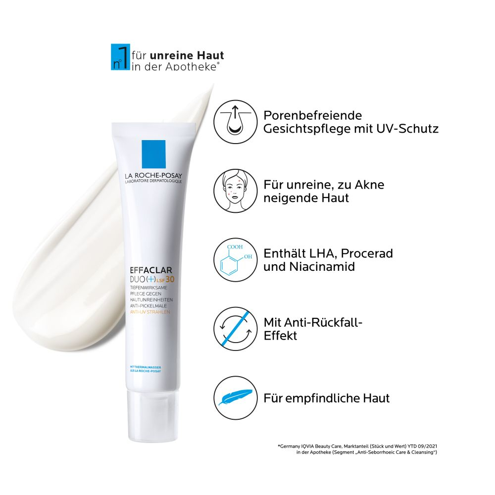 LA ROCHE-POSAY Effaclar Duo+ LSF 30 40 ml Creme