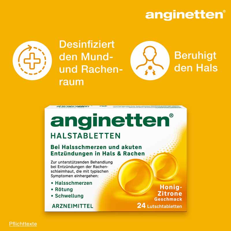 Anginetten zuckerfrei 24 St Lutschtabletten