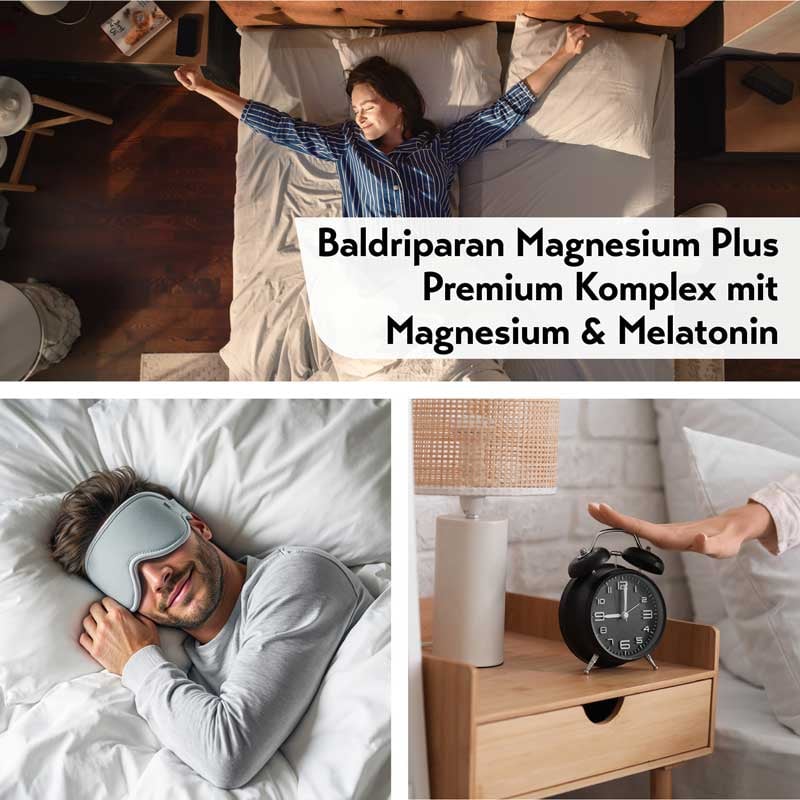 Baldriparan Magnesium + 120 St Kapseln