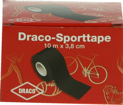 Draco SportTape 3,8 cm x 10 m schwarz 1 St Verband