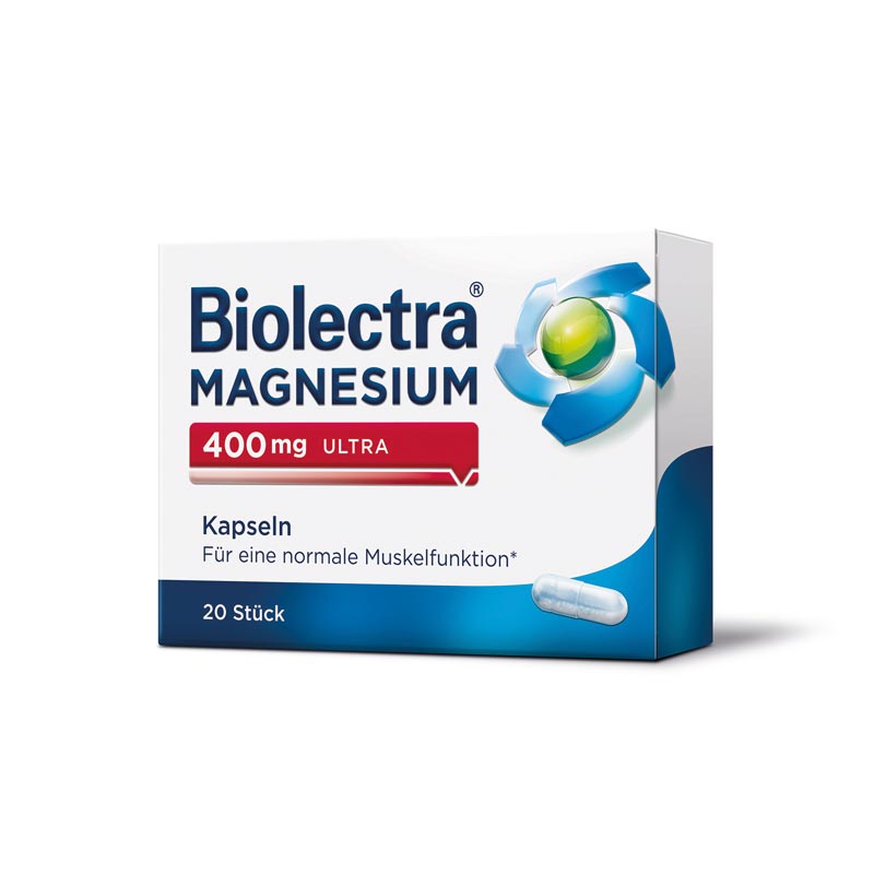 Biolectra MAGNESIUM 400mg ULTRA 20 St Kapseln