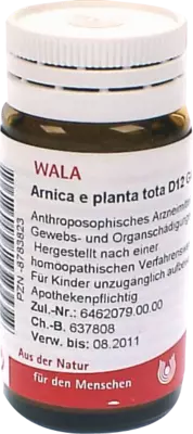 Arnica e planta tota D12 20 g Globuli