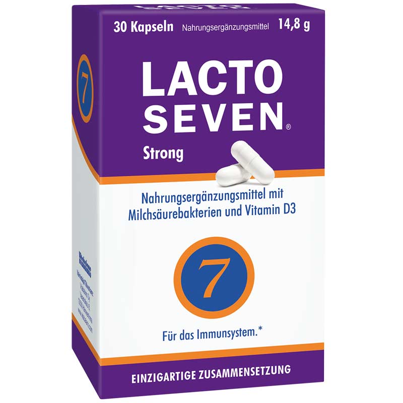 LACTOSEVEN Strong 30 St Kapseln