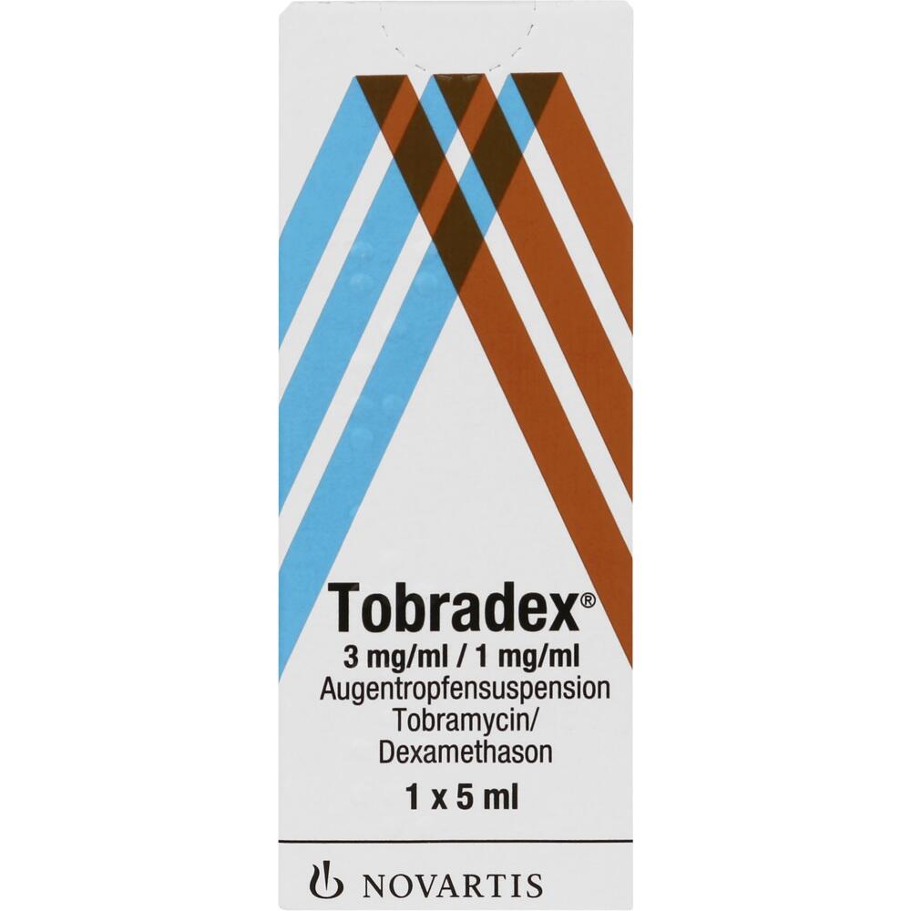 TOBRADEX 3mg/ml/1mg/ml Augentropfensuspension 5 ml Augentropfen