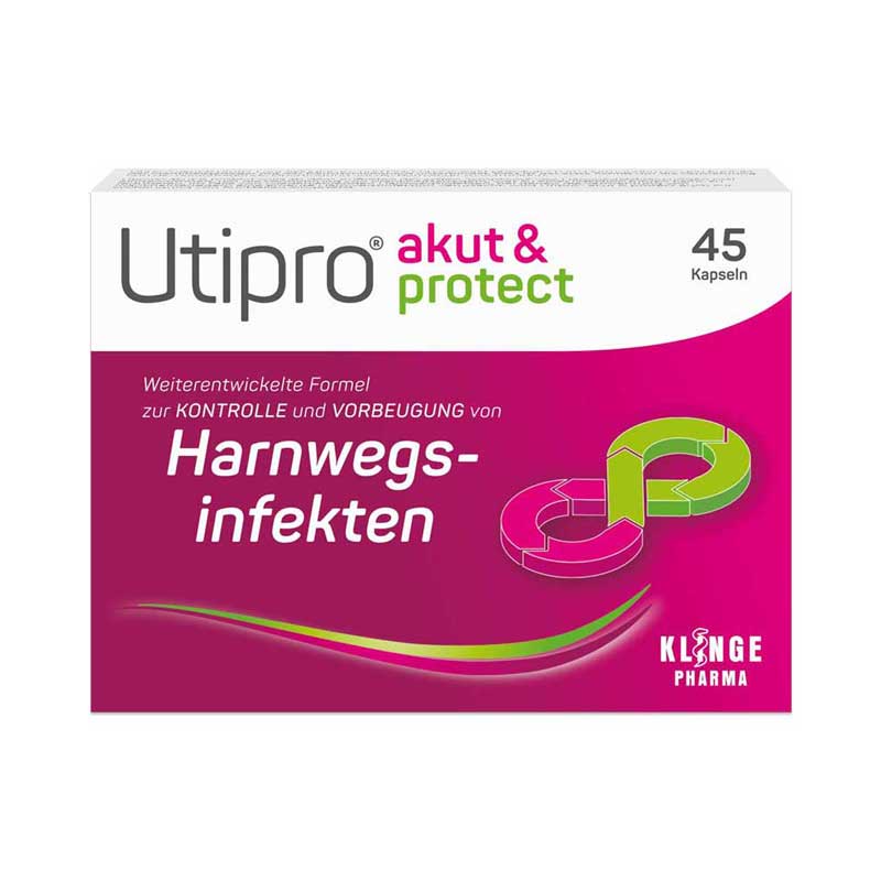 Utipro akut & protect Harnwegsinfekten 45 St Hartkapseln